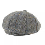 Moore Herringbone Wool Newsboy Cap