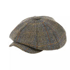 Moore Herringbone Wool Newsboy Cap