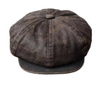 Morrison Vintage Washed Cotton Newsboy Cap