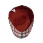 Morrison Vintage Plaid Cotton Flat Cap