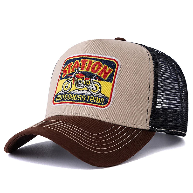 Motocross Station Trucker Cap