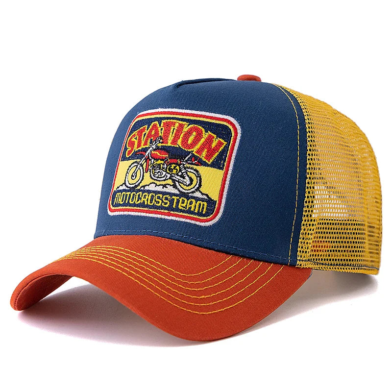 Motocross Station Trucker Cap