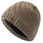 Mount Whitney Winter Geometric Beanie