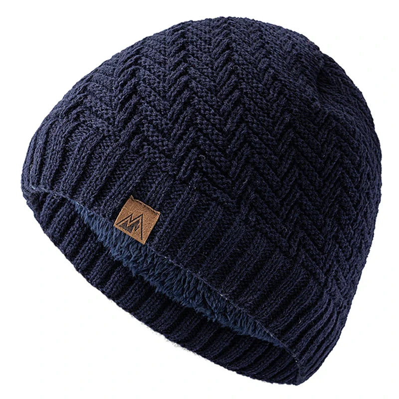 Mount Whitney Winter Geometric Beanie