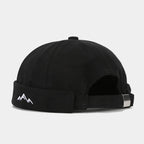 Mountain Silhouette Cotton Docker Cap