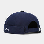 Mountain Silhouette Cotton Docker Cap