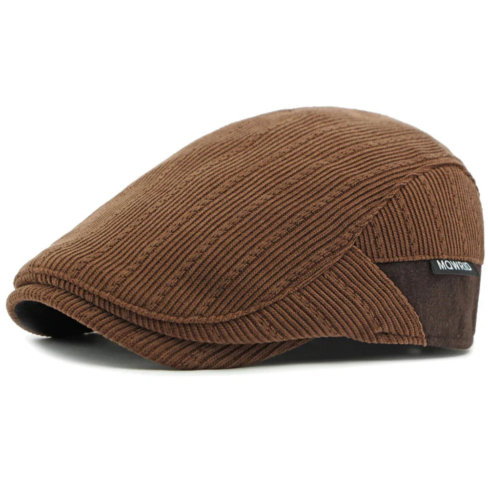 Mowrid Winter Corduroy Flat Cap