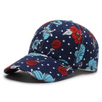 Murakami Cartoon Print Baseball Cap