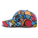 Murakami Cartoon Print Baseball Cap