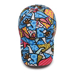 Murakami Cartoon Print Baseball Cap