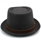 Mykonos Straw Porkpie Hat