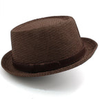Mykonos Straw Porkpie Hat