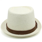Mykonos Straw Porkpie Hat
