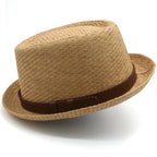 Mykonos Straw Porkpie Hat