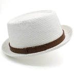Mykonos Straw Porkpie Hat