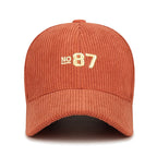 Nº 87 Retro Corduroy Baseball Cap