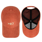 Nº 87 Retro Corduroy Baseball Cap
