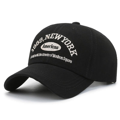 Black NY Madison Square Baseball Cap