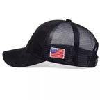 NYC 1985 Black Camouflage Trucker Cap