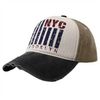 NYC Brooklyn Vintage Baseball Cap