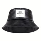 Nº86 Brooklyn Twenty Leather Bucket Hat