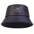 Nº86 Brooklyn Twenty Leather Bucket Hat