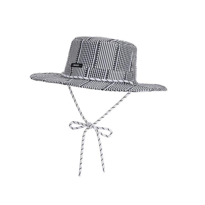 Napoli Summer Striped Fisherman Boater Hat