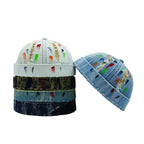 Nashville Painted Ripped Denim Docker Cap