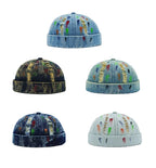 Nashville Painted Ripped Denim Docker Cap