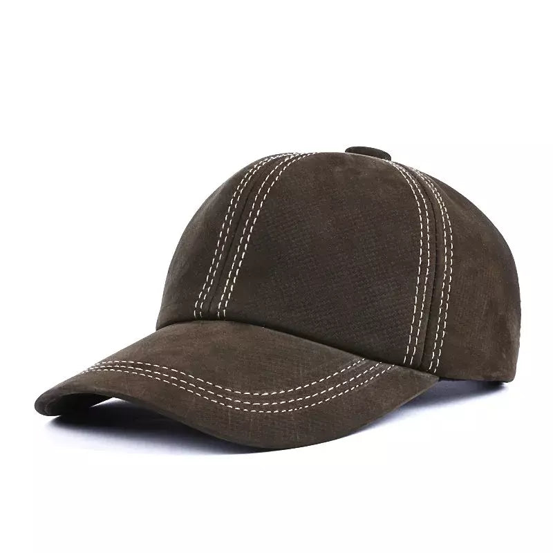 Nashville Genuine Leather Baseball Cap