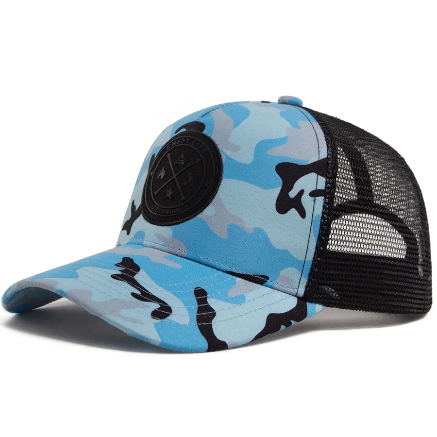 National Basketball League Camouflage Trucker Cap
