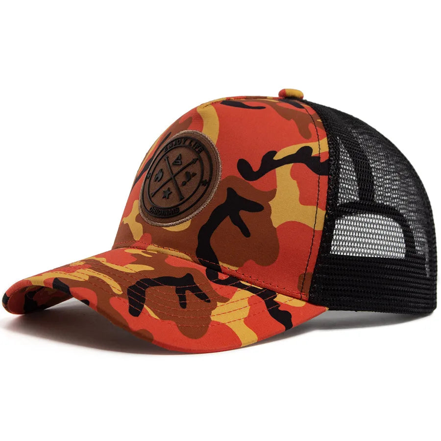 National Basketball League Camouflage Trucker Cap