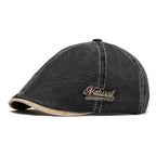 Natural Vintage Cotton Gastby Cap