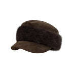 New Jersey Winter Suede Thermal Army Cap