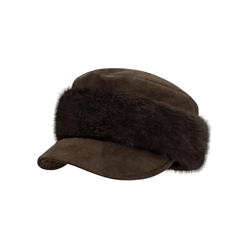 New Jersey Winter Suede Thermal Army Cap