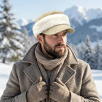 New Jersey Winter Suede Thermal Army Cap