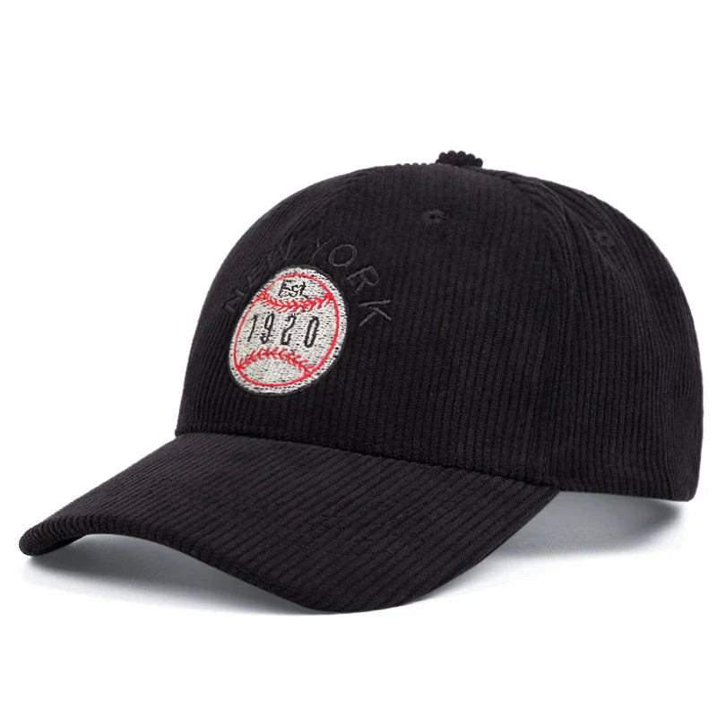 New York 1920 Corduroy Baseball Cap