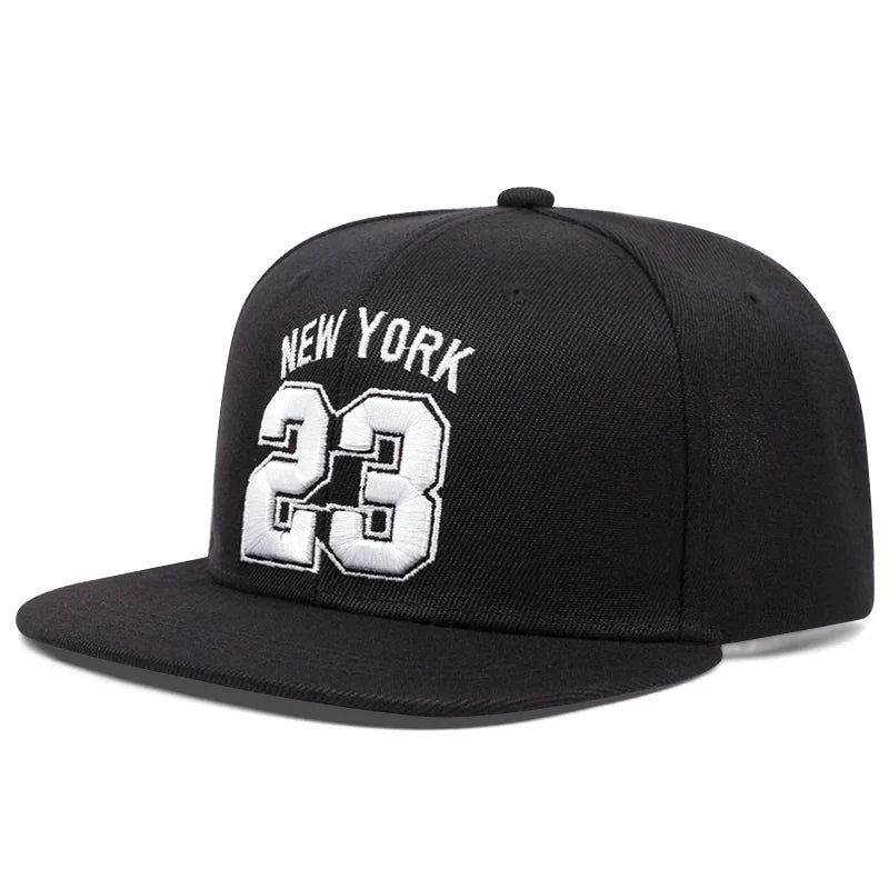 New York 23 Plain Snapback Cap