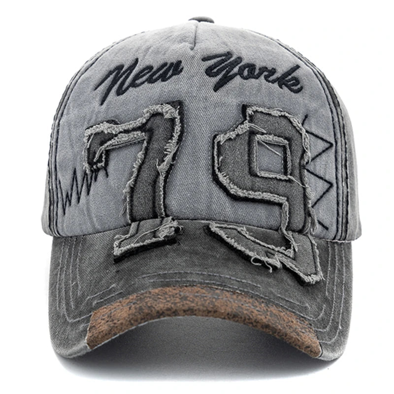 New York 79 Washed Cotton Baseball Cap