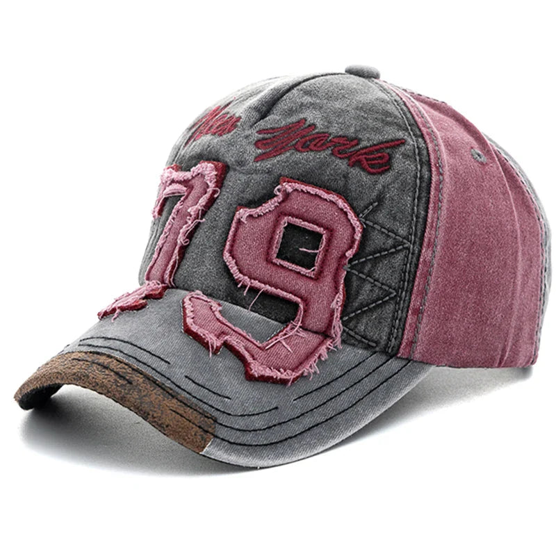 New York 79 Washed Cotton Baseball Cap
