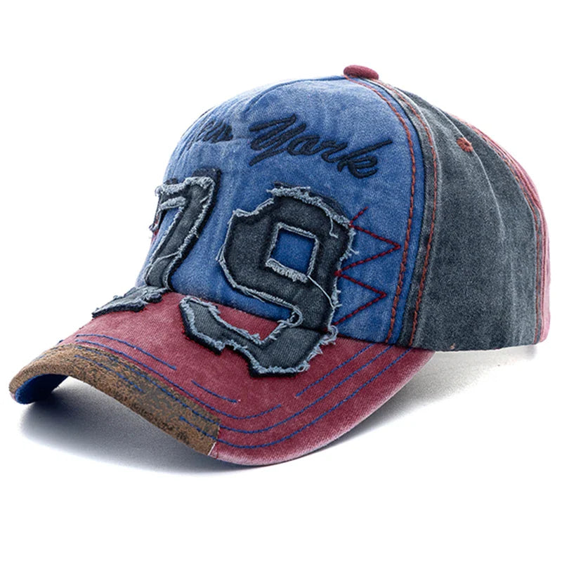 New York 79 Washed Cotton Baseball Cap
