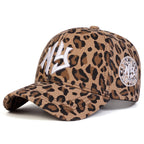 New York City Leopard Print Baseball Cap