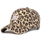 New York City Leopard Print Baseball Cap