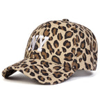New York City Leopard Print Baseball Cap