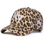 New York City Leopard Print Baseball Cap