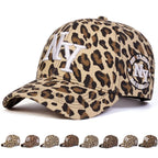 New York City Leopard Print Baseball Cap