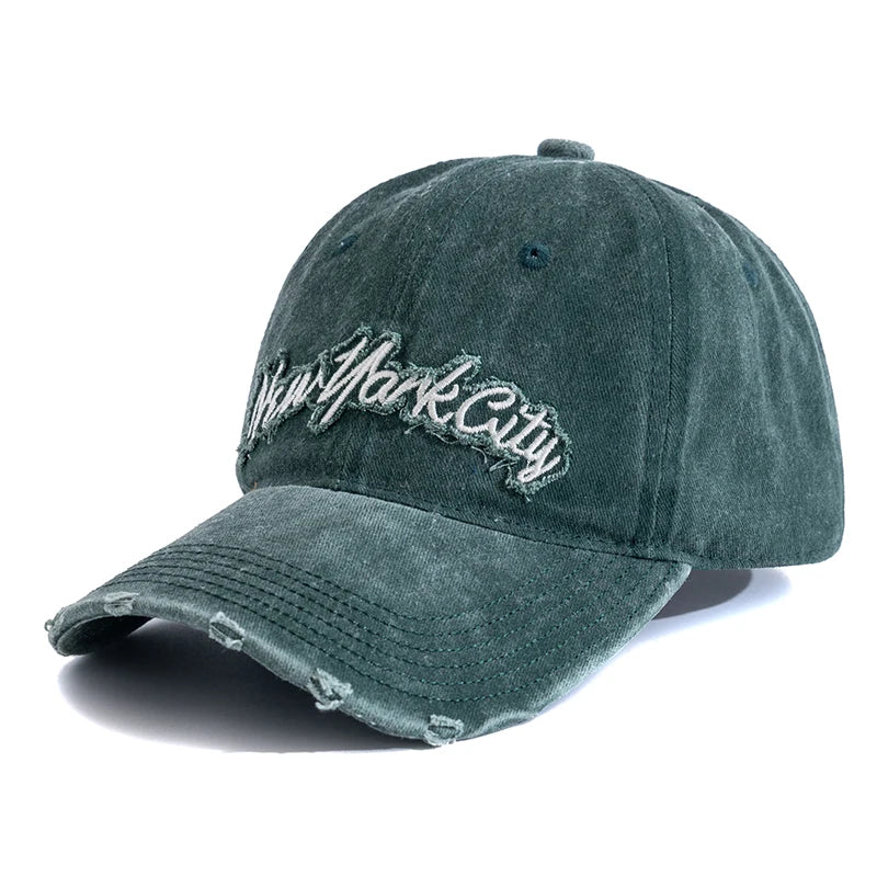 New York City Washed Cotton Baseball Cap