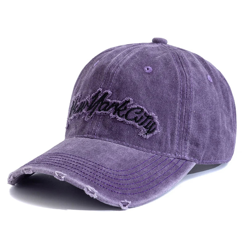 New York City Washed Cotton Baseball Cap
