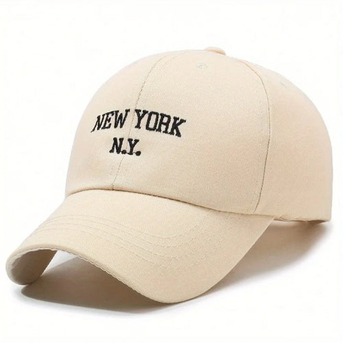 Beige Baseball Cap