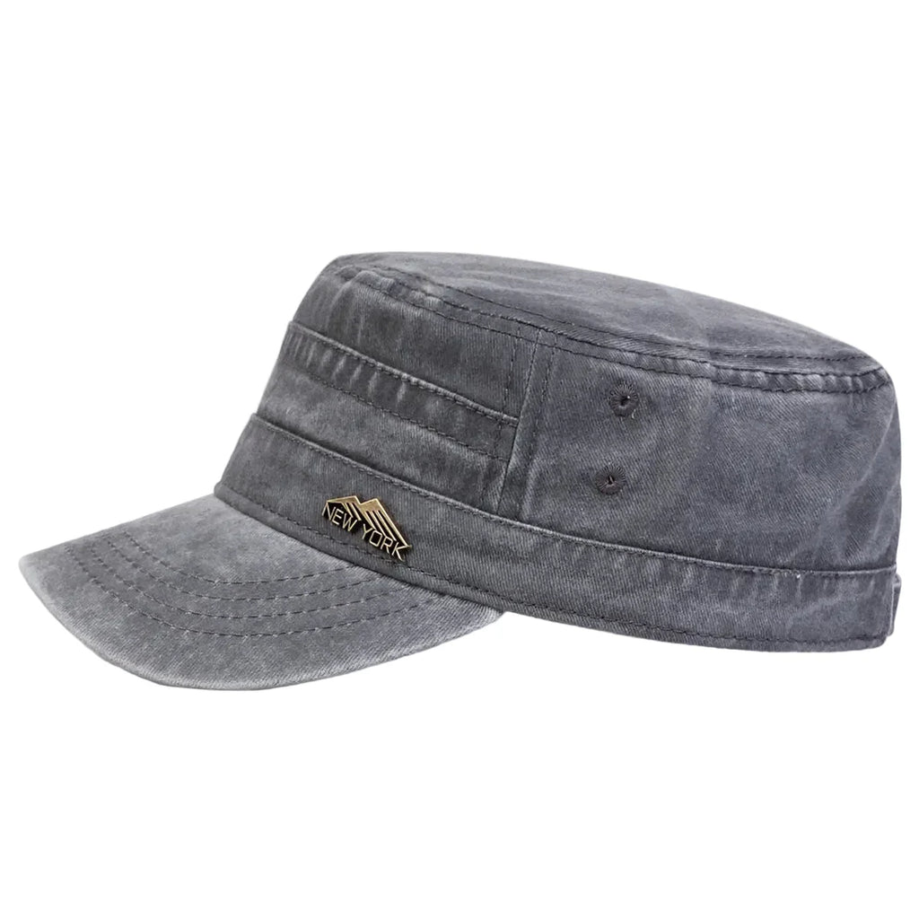 New York Washed Cotton Army Cap